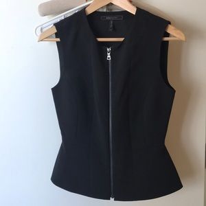 BCBG Maxazria black vest (brand new!)